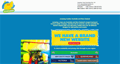 Desktop Screenshot of jumpingjjays.com.au